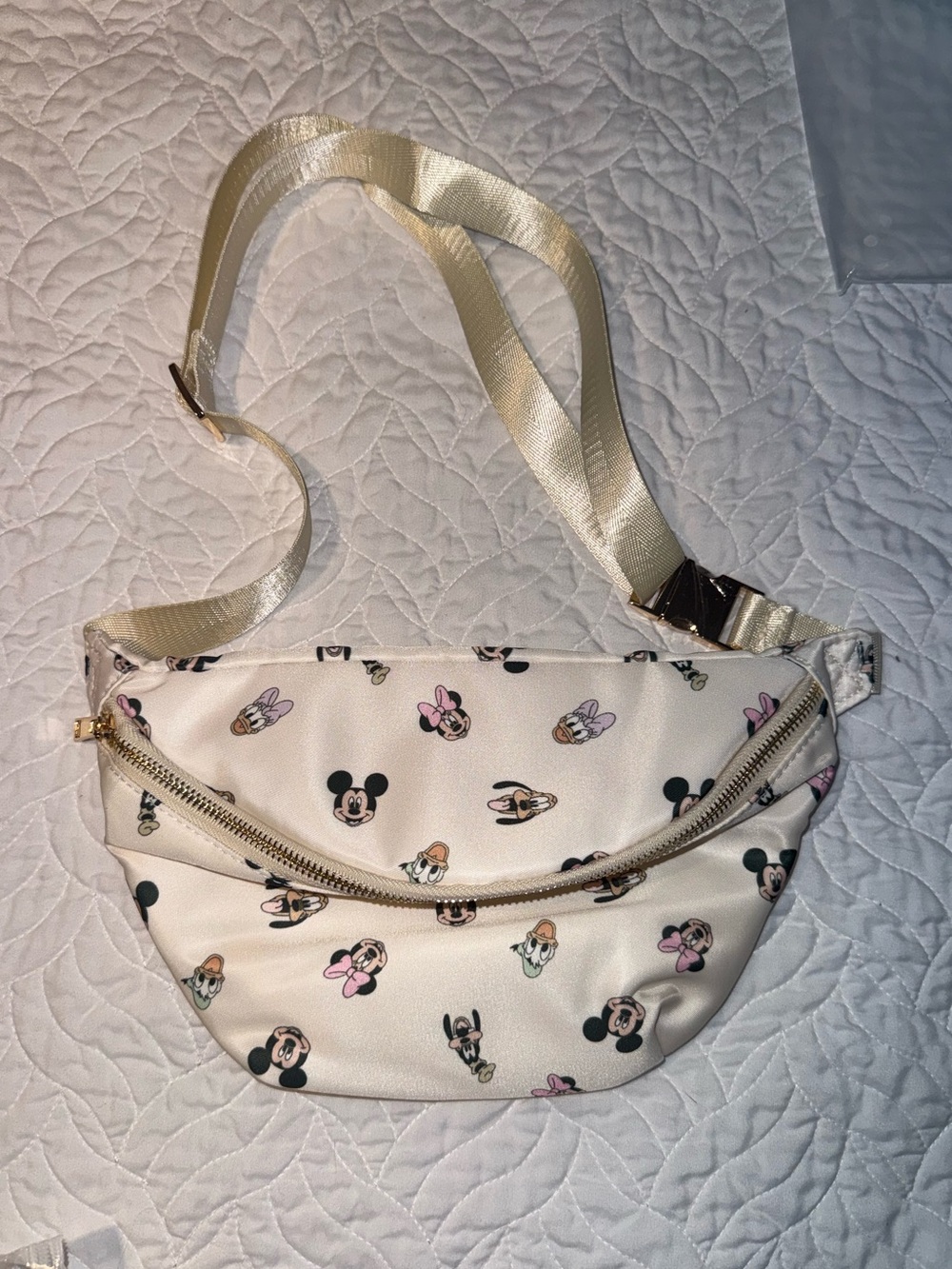 NWOT Pixie and Park Disney Mickey Minnie Friends Belt Bag Fanny Pack Crossbody